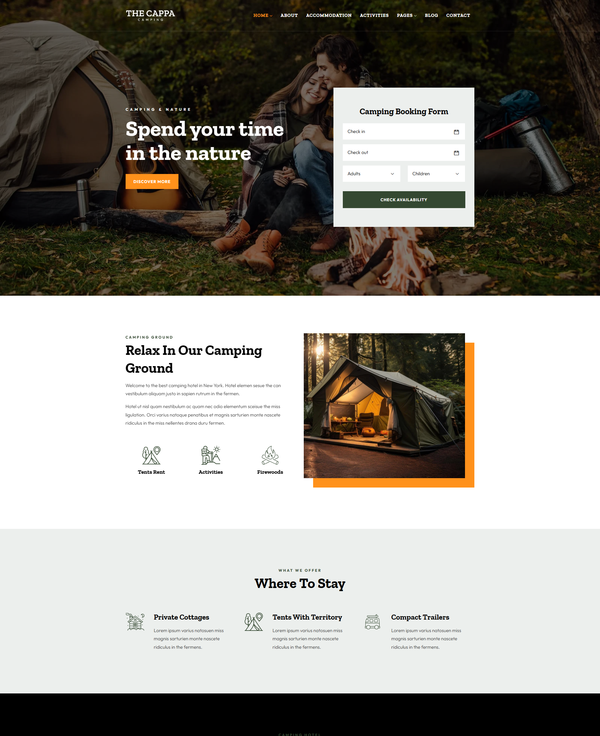 Camping Hotel – Trải Nghiệm Nghỉ Dưỡng Giữa Thiên Nhiên Hoang Sơ