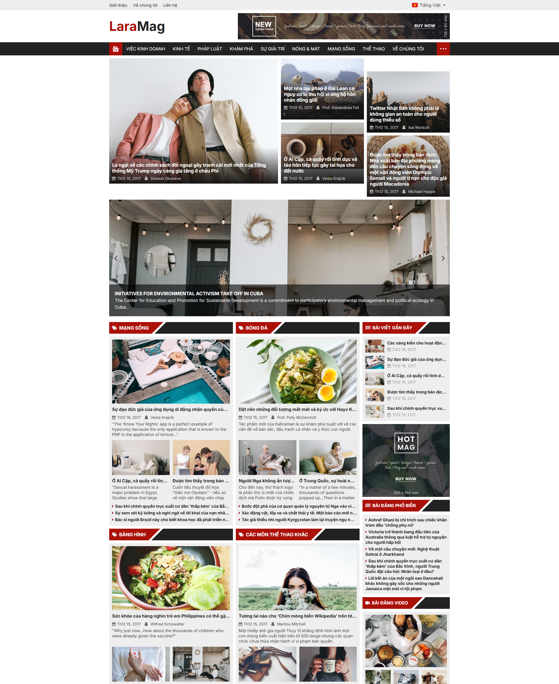 Giải Pháp Website Tin Tức & Tạp Chí Điện Tử Chuyên Nghiệp Với "LaraMag" (Botble CMS & Laravel)
