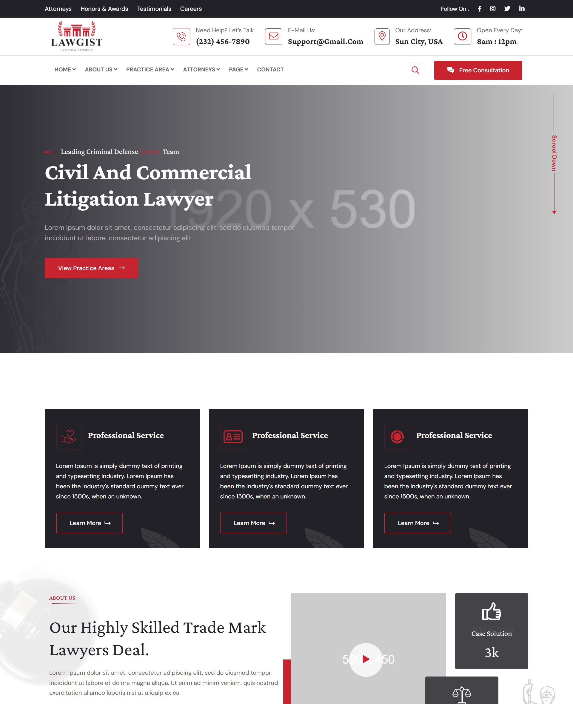 Thiết Kế Website Công Ty Luật Chuyên Nghiệp Chuẩn Uy Tín