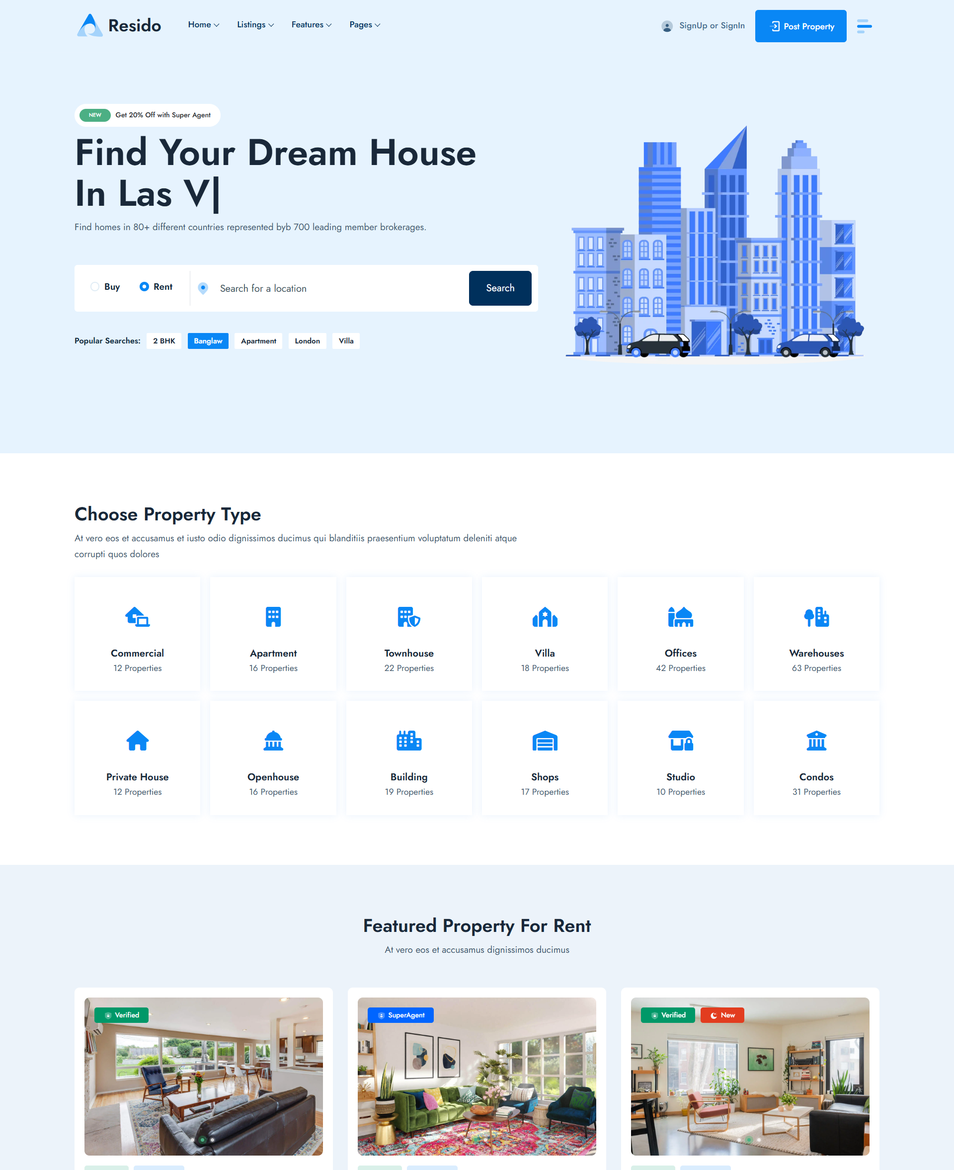 Resido Home  – Giải pháp chuyển đổi số toàn diện cho sàn giao dịch bất động sản.