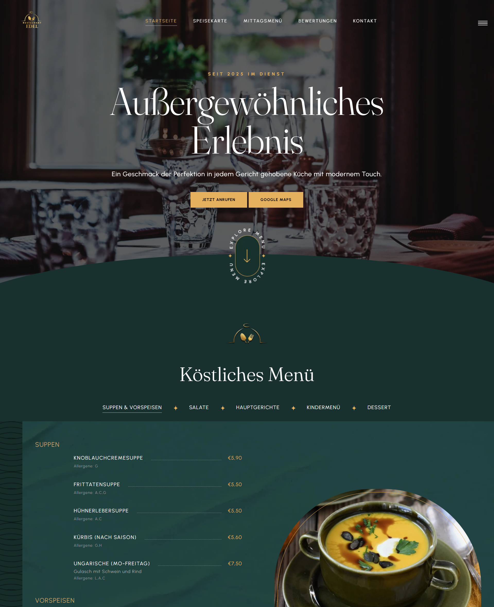 Thiết Kế Landing Page Nhà Hàng Sang Trọng – Thu Hút Khách Hàng Và Tăng Tỷ Lệ Đặt Bàn